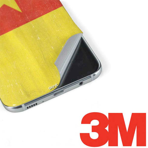 Cameroon Flag Distressed Galaxy S8 Skin